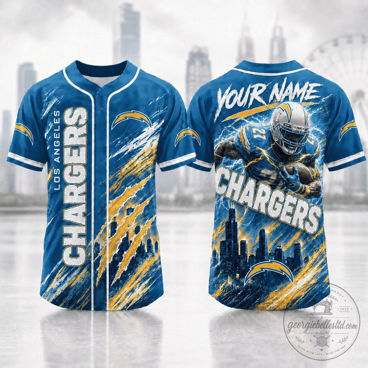 Los Angeles Chargers | Premium Personalized NFL Jersey Shirt For Football Fans NNK