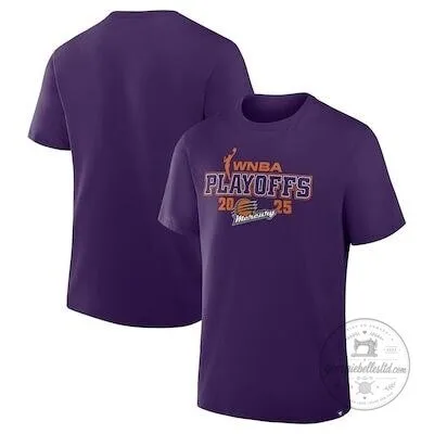Phoenix Mercury WNBA Playoffs 2025 Purple T-Shirt