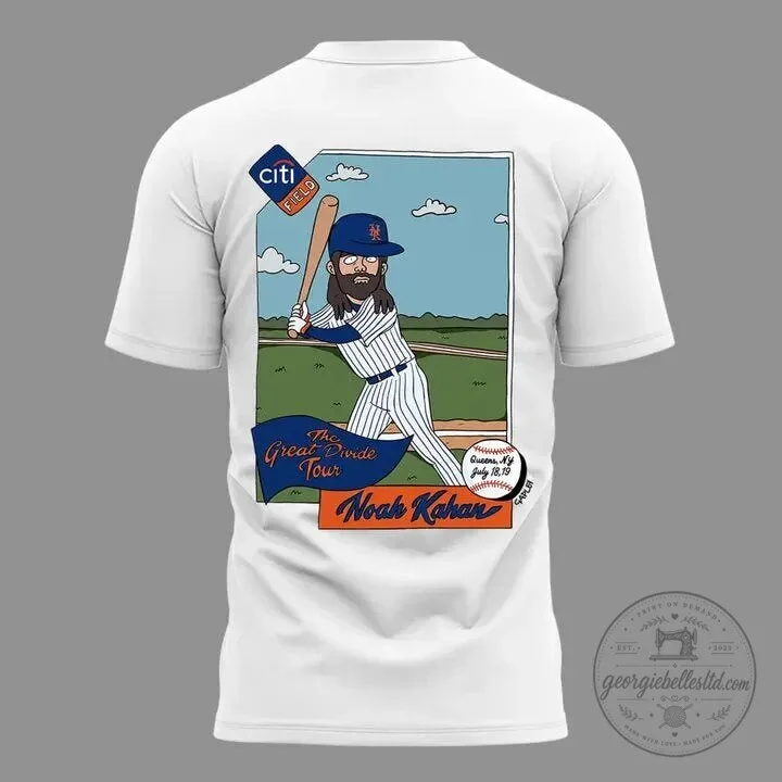 New York Mets Noah Kahan The Great Divide Tour 2026 Concert T-Shirt 7 New York Mets Noah Kahan The Great Divide Tour 2026 Concert T-Shirt