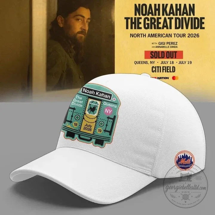 New York Mets Noah Kahan The Great Divide Tour 2026 Concert T-Shirt 8 New York Mets Noah Kahan The Great Divide Tour 2026 Concert T-Shirt
