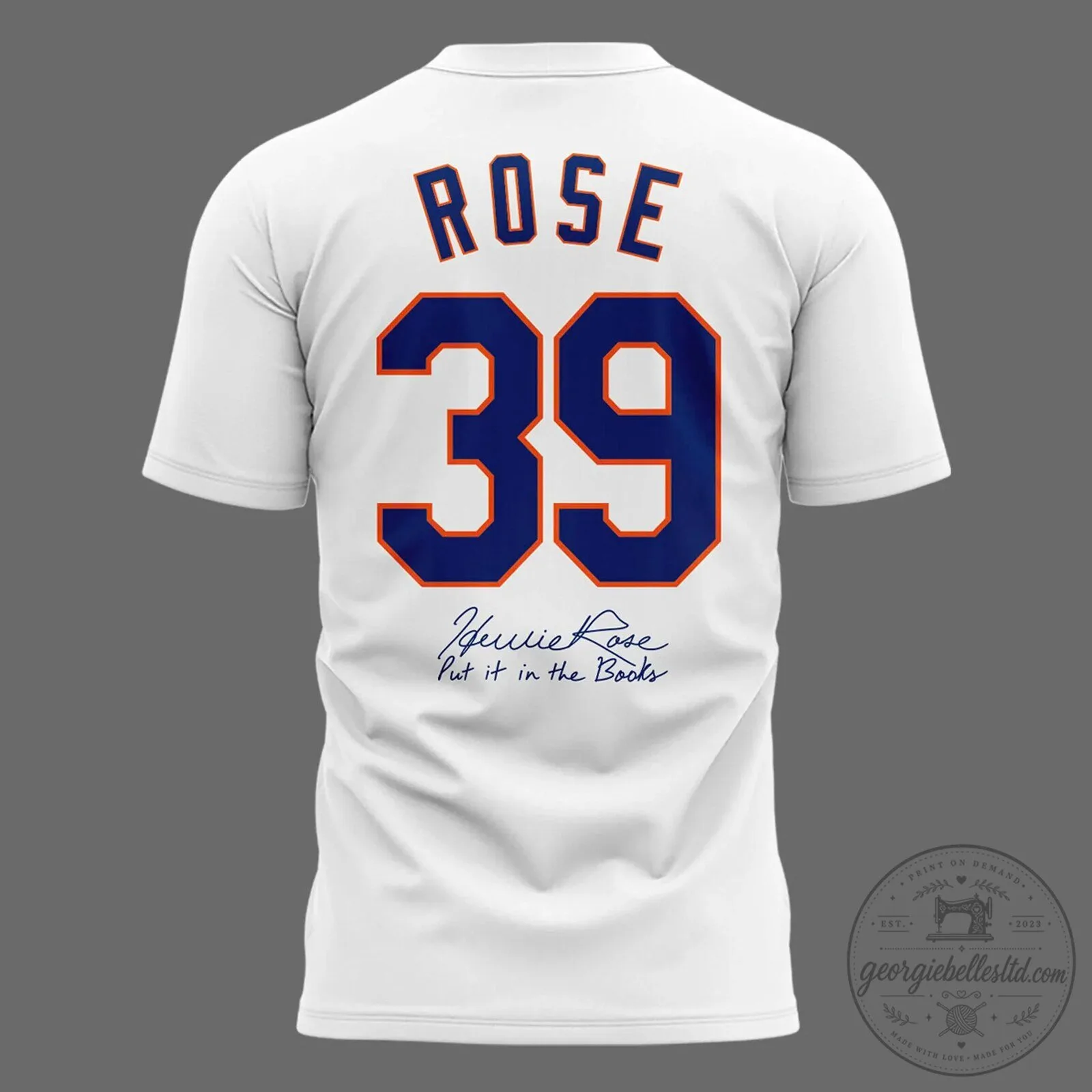 Howie Rose Retirement Ceremony 39 Years Iconic Voice of the Mets White T-Shirt 5 Howie Rose Retirement Ceremony 39 Years Iconic Voice of the Mets White T-Shirt