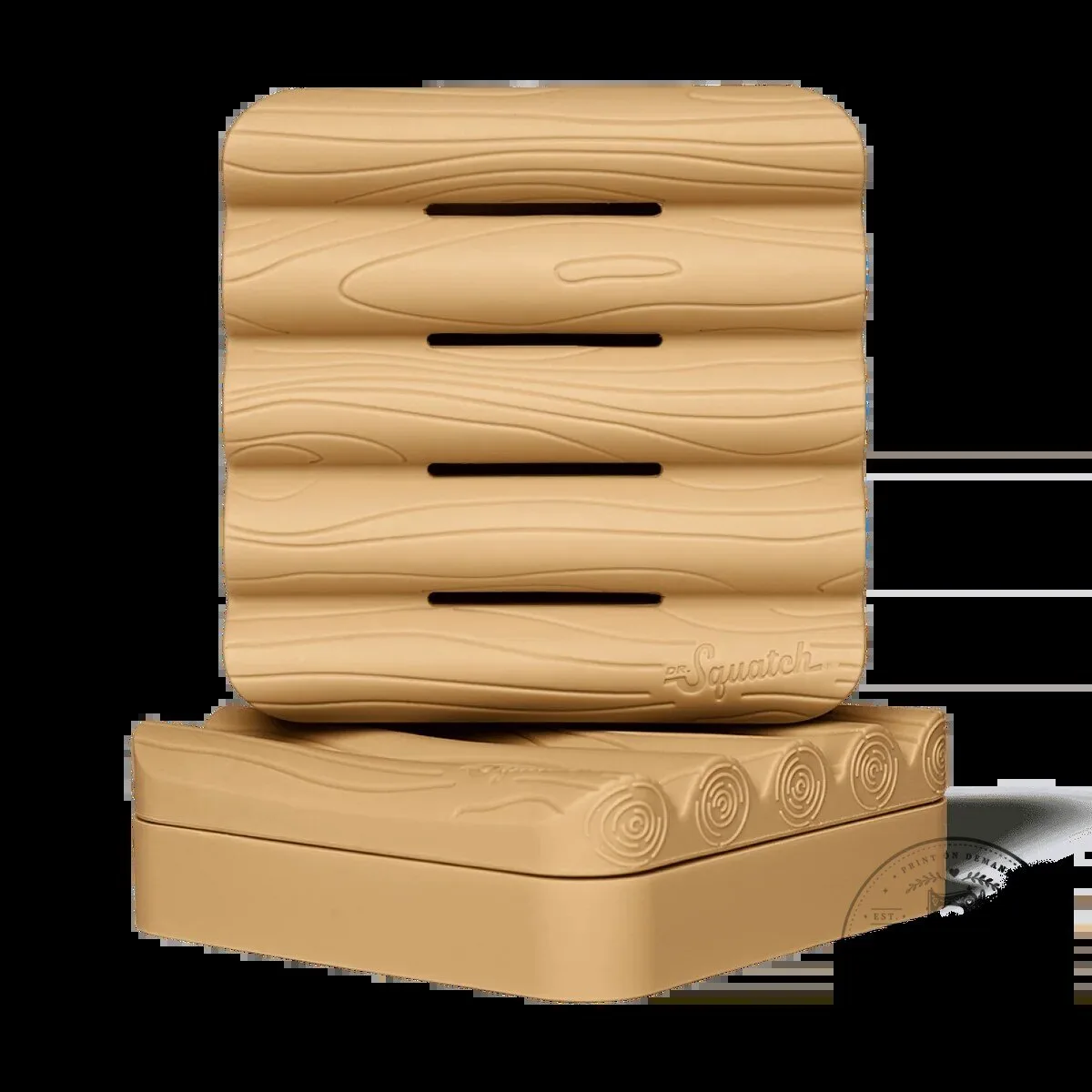 Dr. Squatch Soap Saver Dish for Bar Soap Storage and Drainage