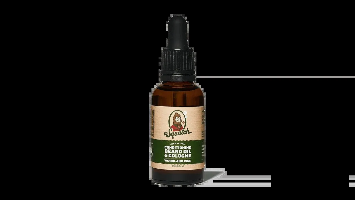 Dr. Squatch Men's Natural Conditioning Beard Oil and Cologne Woodland Pine 5 Dr. Squatch Men