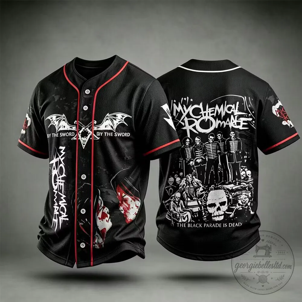 My Chemical Romance The Black Parade Is Dead Baseball Jersey