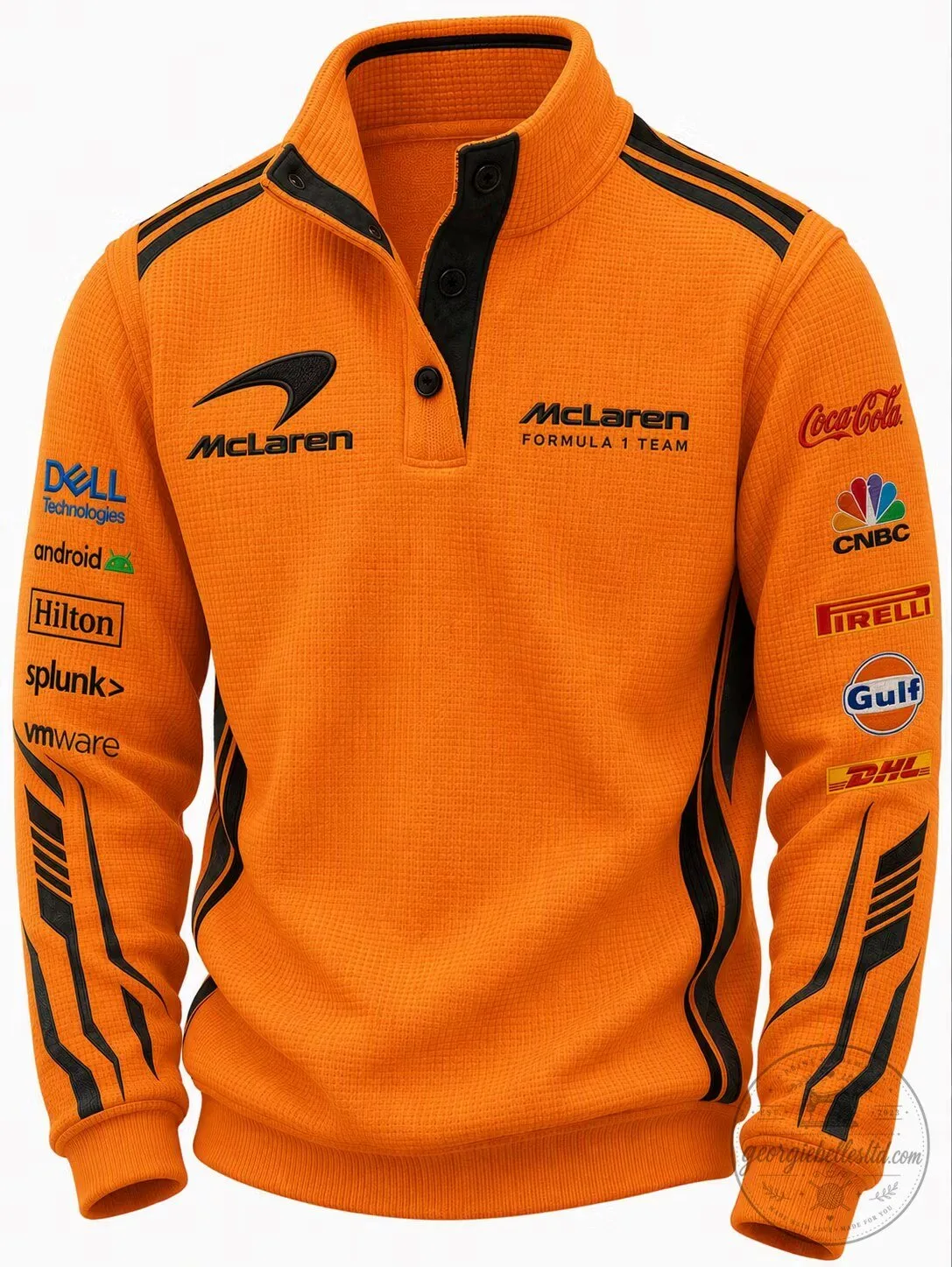 McLaren Formula 1 Team Racing Quarter-Zip Pullover Sweatshirt