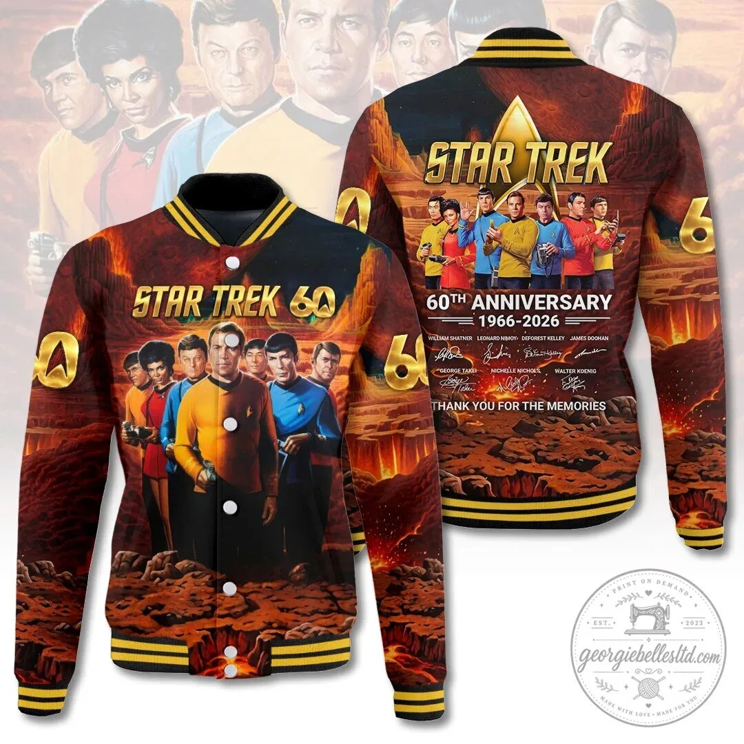Star Trek 60th Anniversary Original Series Cast Bomber Jacket