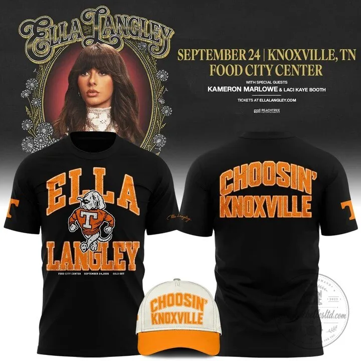 Ella Langley Choosin' Knoxville The Dandelion Tour 2026 T-Shirt 6 Ella Langley Choosin
