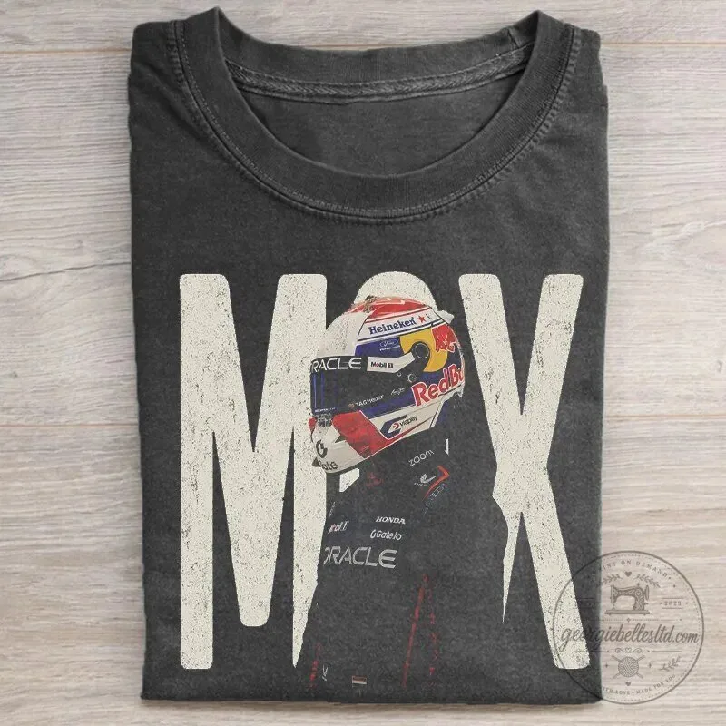 Max Verstappen Red Bull Racing Formula 1 Driver Graphic T-Shirt