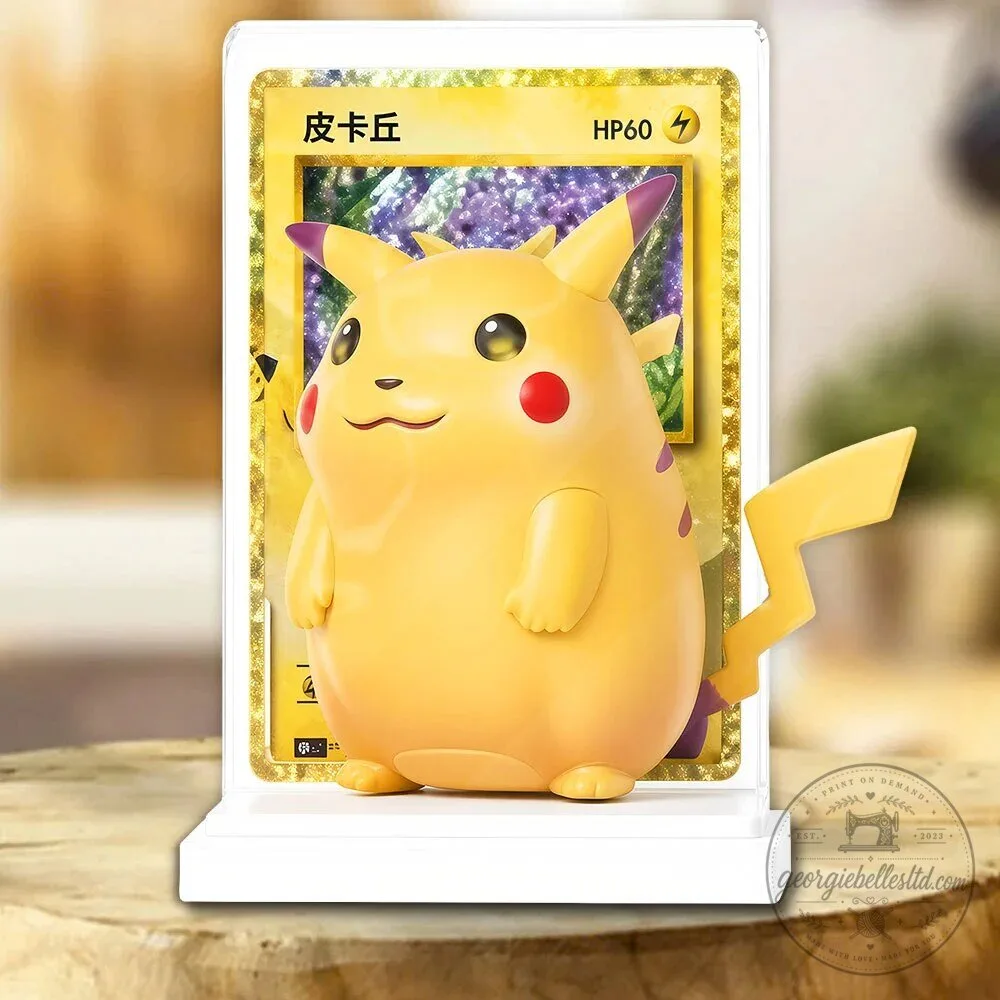 Pokemon Pikachu 30th Anniversary Custom Shape Acrylic Plaque Figurine