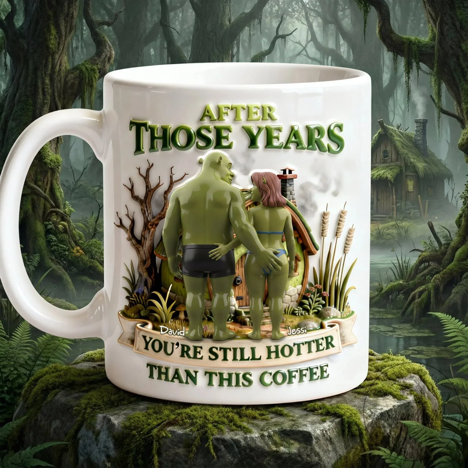 Shrek Fiona After Those Years You Are Still Hotter Than This Coffee Mug