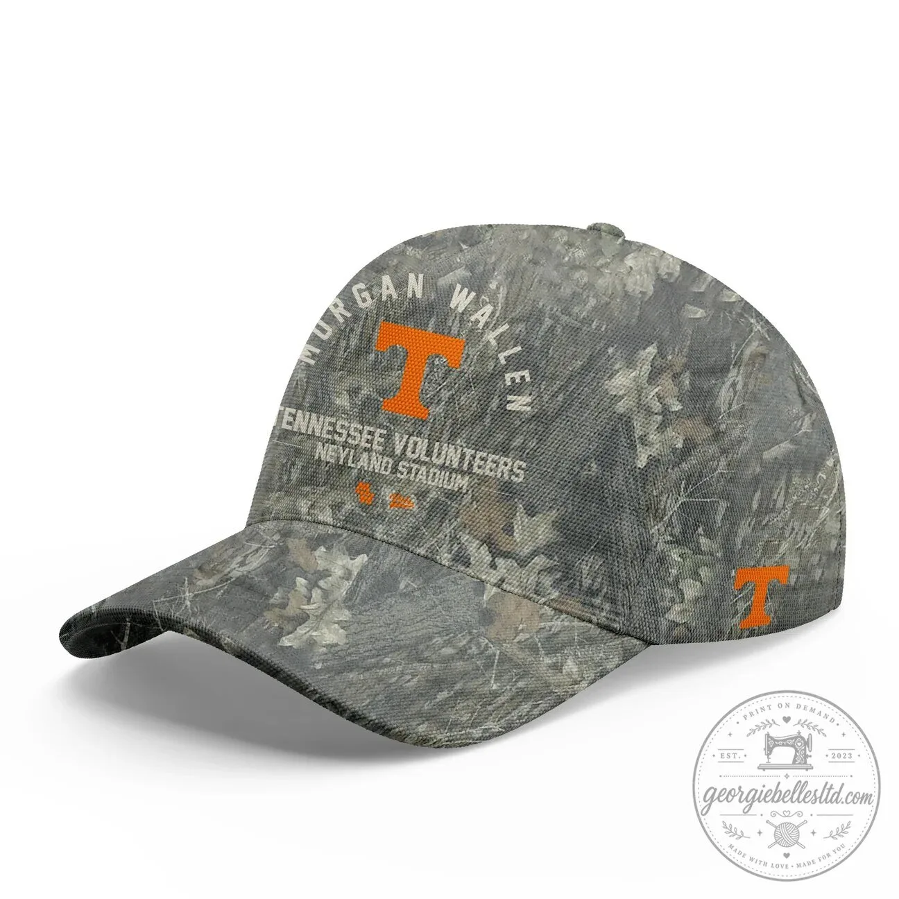 Morgan Wallen Tennessee Volunteers Neyland Stadium Camouflage Cap Hat
