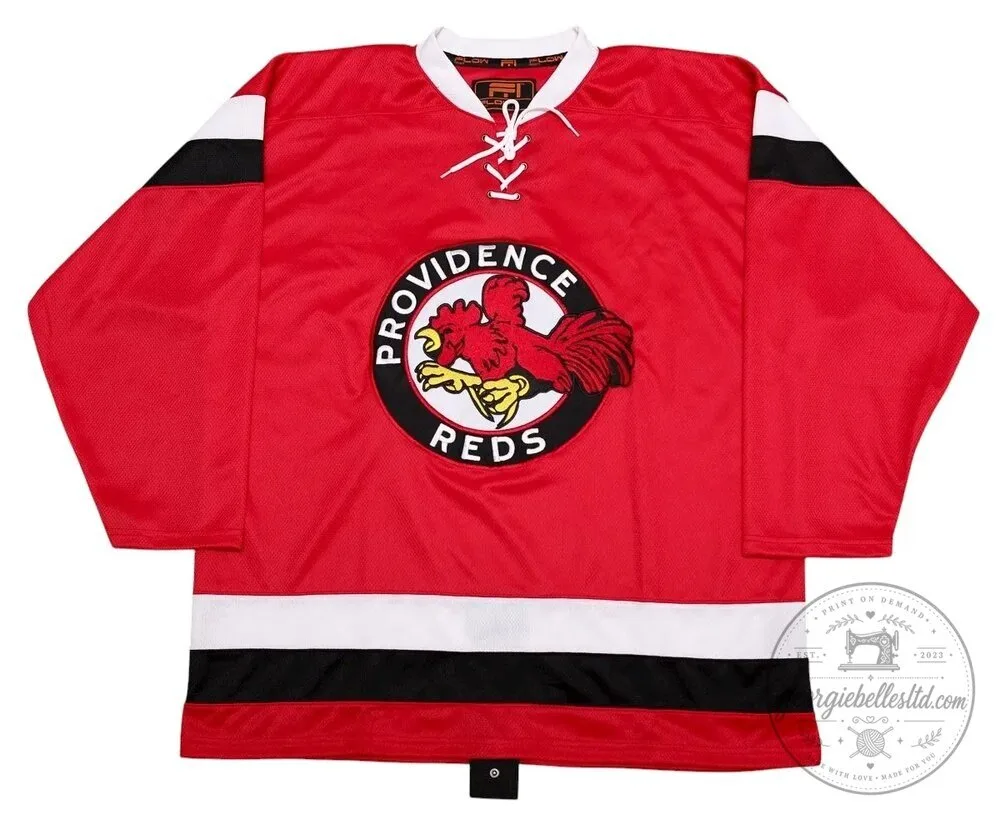 Providence Reds 1971-1972 Vintage Hockey Jersey 3 Providence Reds 1971-1972 Vintage Hockey Jersey