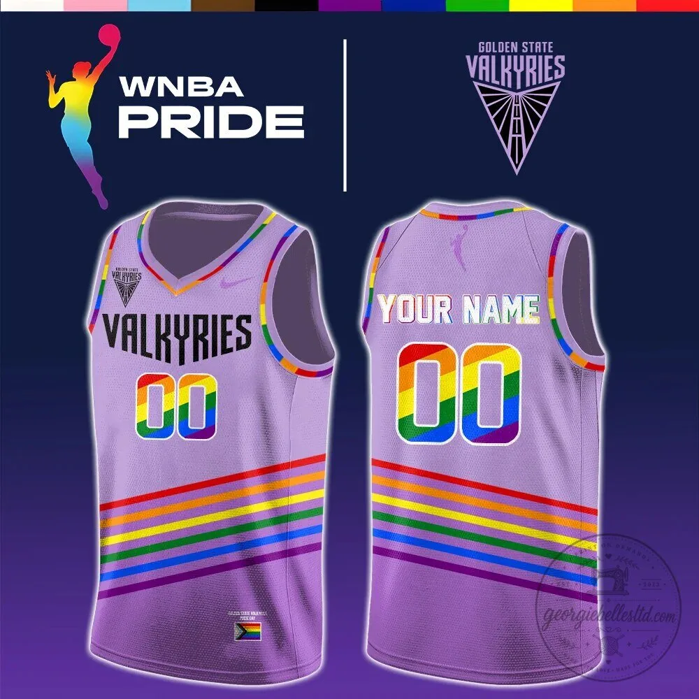 Golden State Valkyries WNBA Pride Day Basketball Jersey
