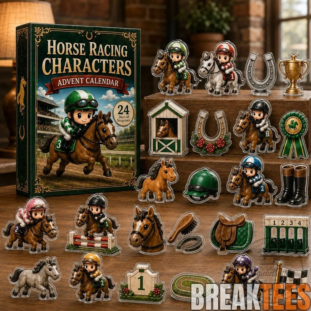 Horse Racing Characters Advent Calendar 2026 with 24 Days of Surprises