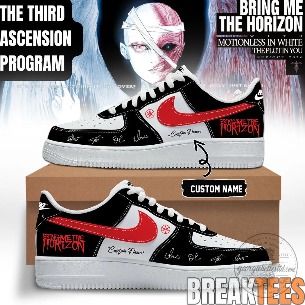 Custom Name Shoes from Bring Me The Horizon's The Third Ascension Program