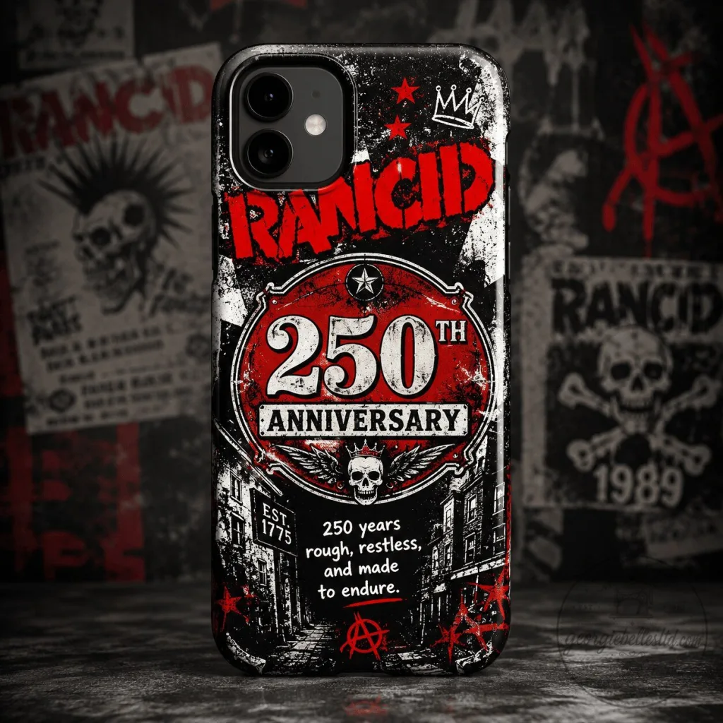 Rancid 250th Anniversary Punk Rock Phone Case for iPhone and Android Rancid 250th Anniversary Punk Rock Phone Case for iPhone and Android