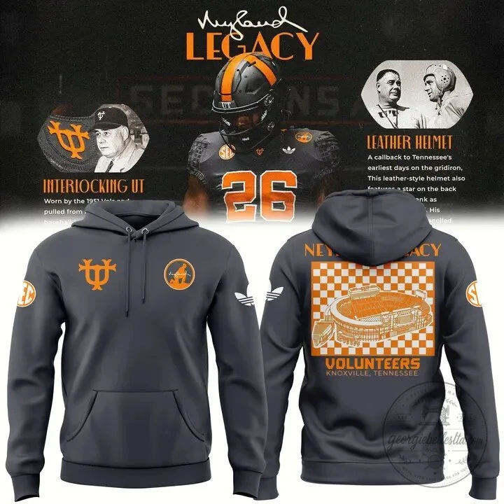 Tennessee Football Neyland Legacy Volunteers Hoodie