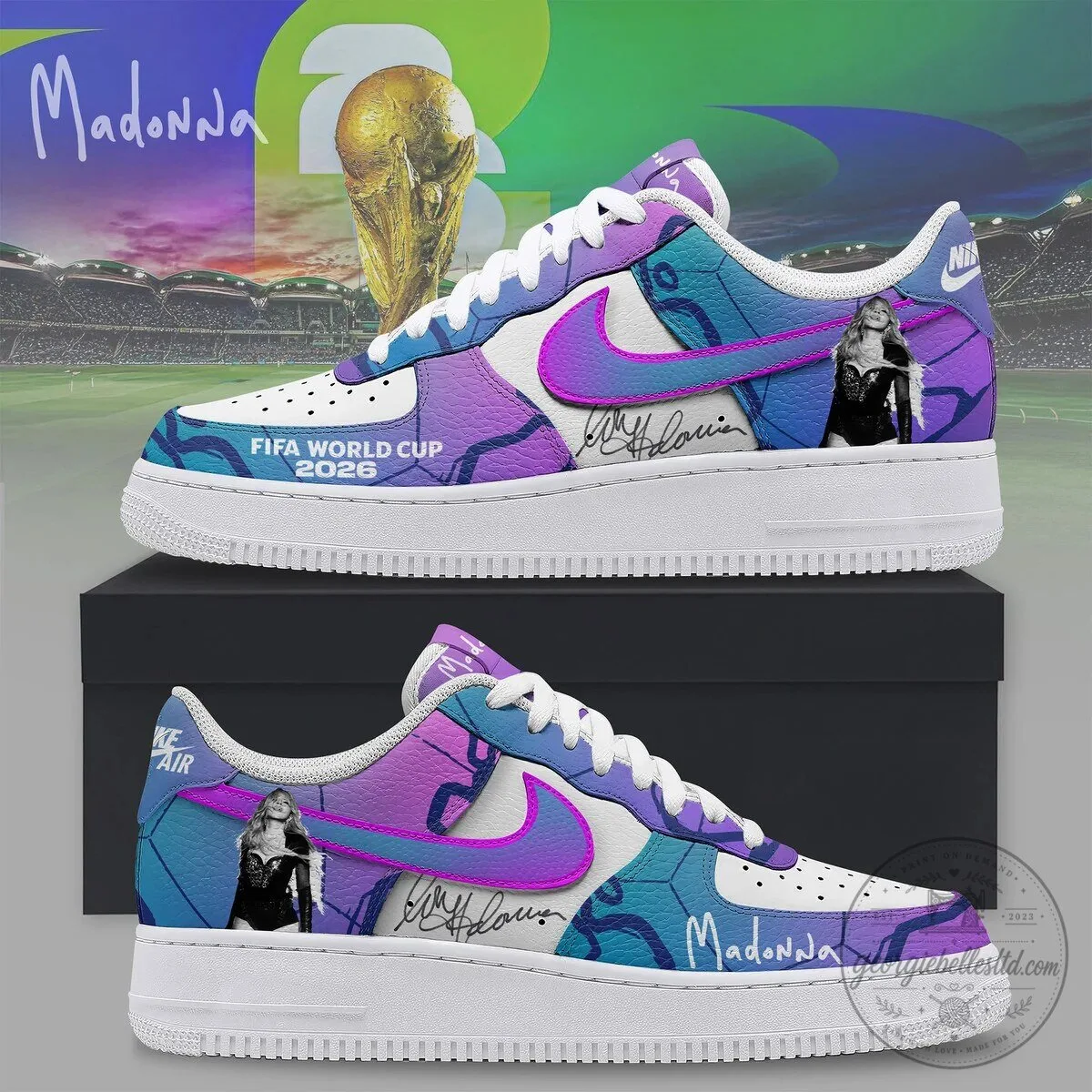 Madonna x World Cup 2026 Limited Edition AF1 Sneakers 1 Madonna x World Cup 2026 Limited Edition AF1 Sneakers