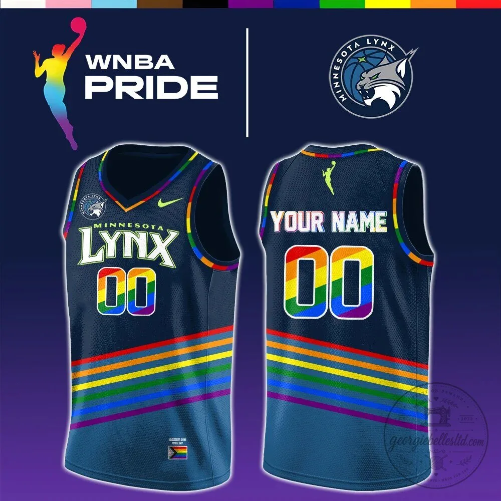 Minnesota Lynx WNBA Pride Day Basketball Jersey