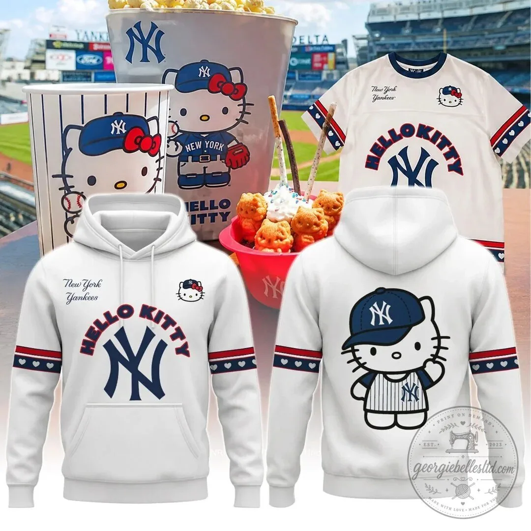 New York Yankees Hello Kitty Game Night Hoodie