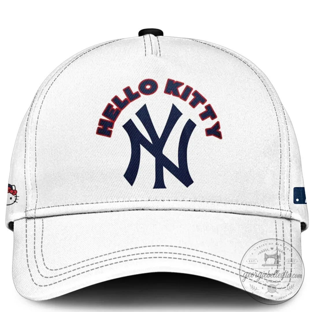 New York Yankees Hello Kitty Game Night Hoodie 4 New York Yankees Hello Kitty Game Night Hoodie