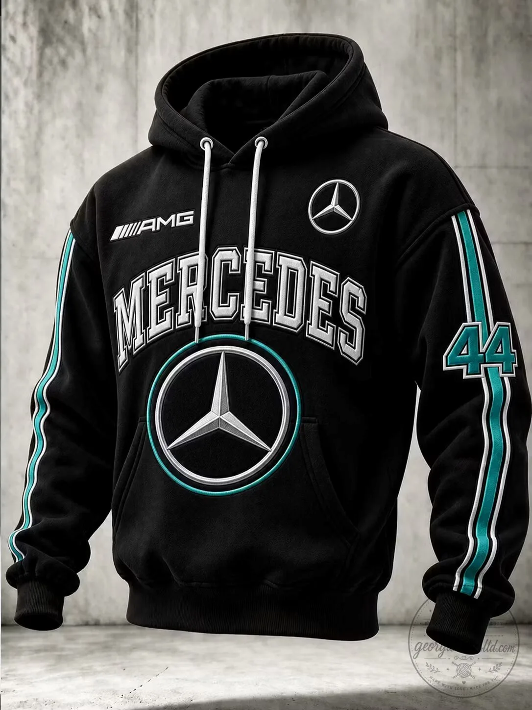 Mercedes-Benz AMG Petronas Formula One Team Racing Hoodie