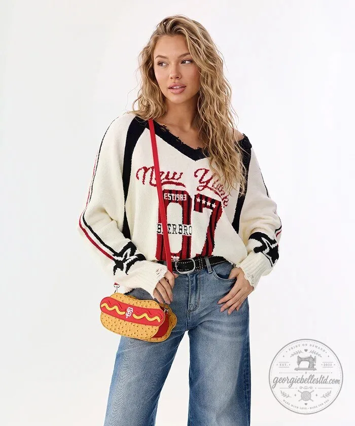 San Francisco Giants Hot Dog Crossbody Bag 12 San Francisco Giants Hot Dog Crossbody Bag