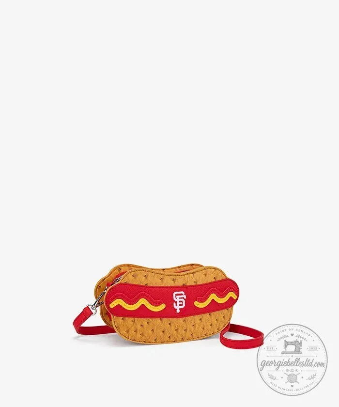 San Francisco Giants Hot Dog Crossbody Bag 14 San Francisco Giants Hot Dog Crossbody Bag