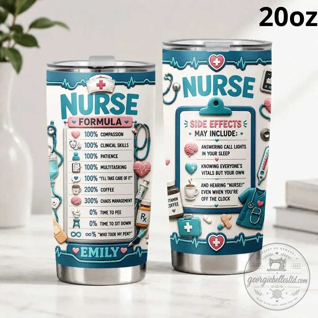 Nurse Formula Side Effects Personalized Name Stainless Steel Tumbler 9 Nurse Formula Side Effects Personalized Name Stainless Steel Tumbler