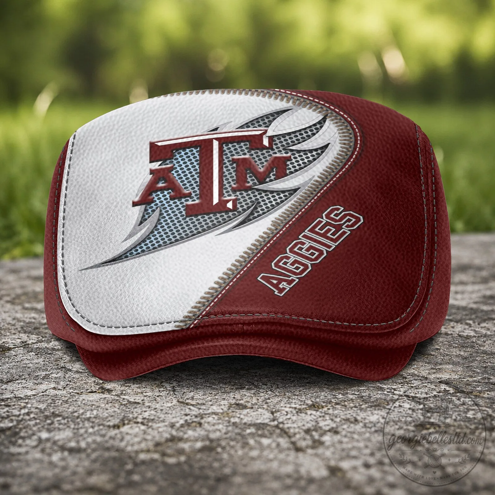 Texas A&M Aggies NCAA Football Team Logo Flat Cap Hat 6 Texas A&M Aggies NCAA Football Team Logo Flat Cap Hat