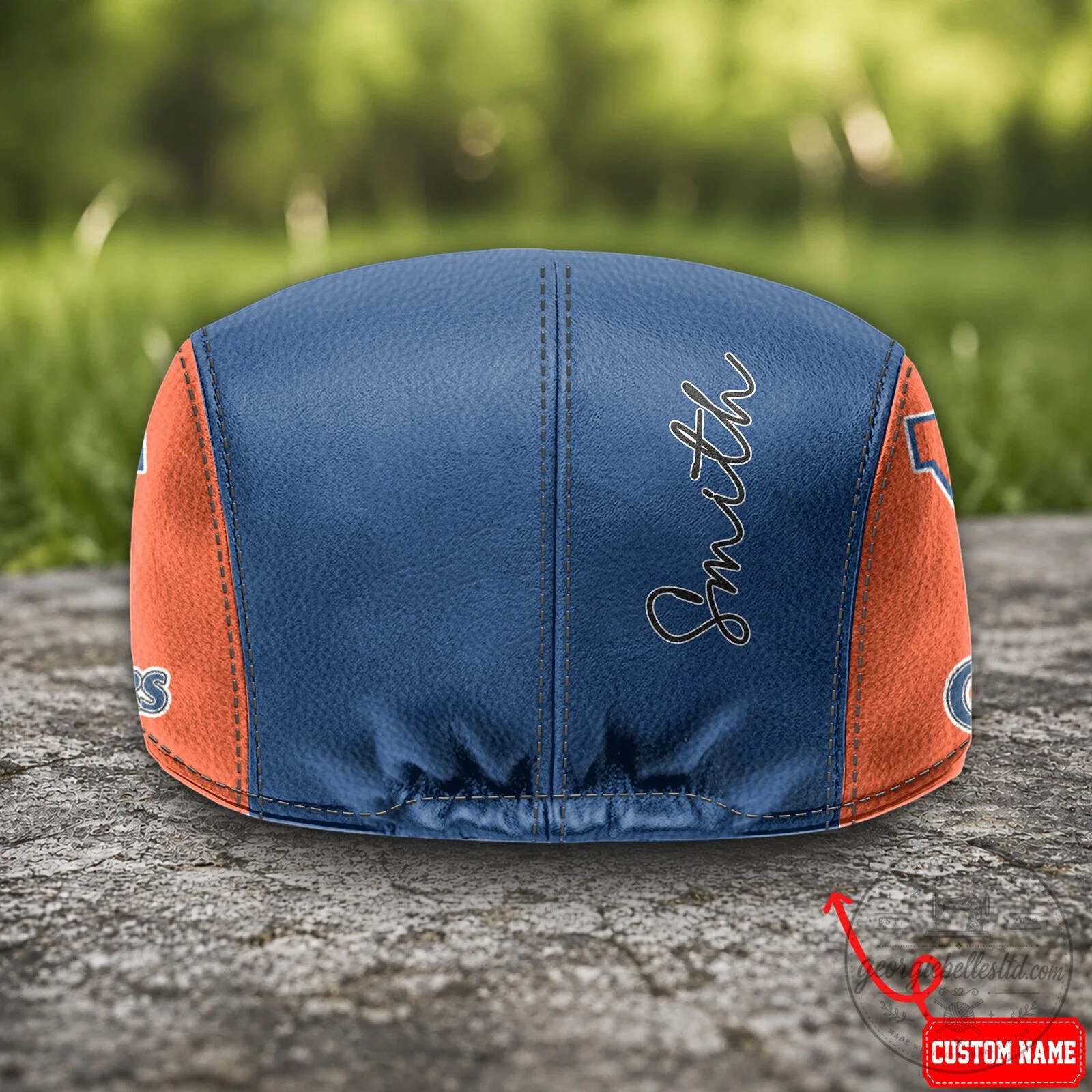 Virginia Cavaliers NCAA Golf Flat Cap Hat 7 Virginia Cavaliers NCAA Golf Flat Cap Hat