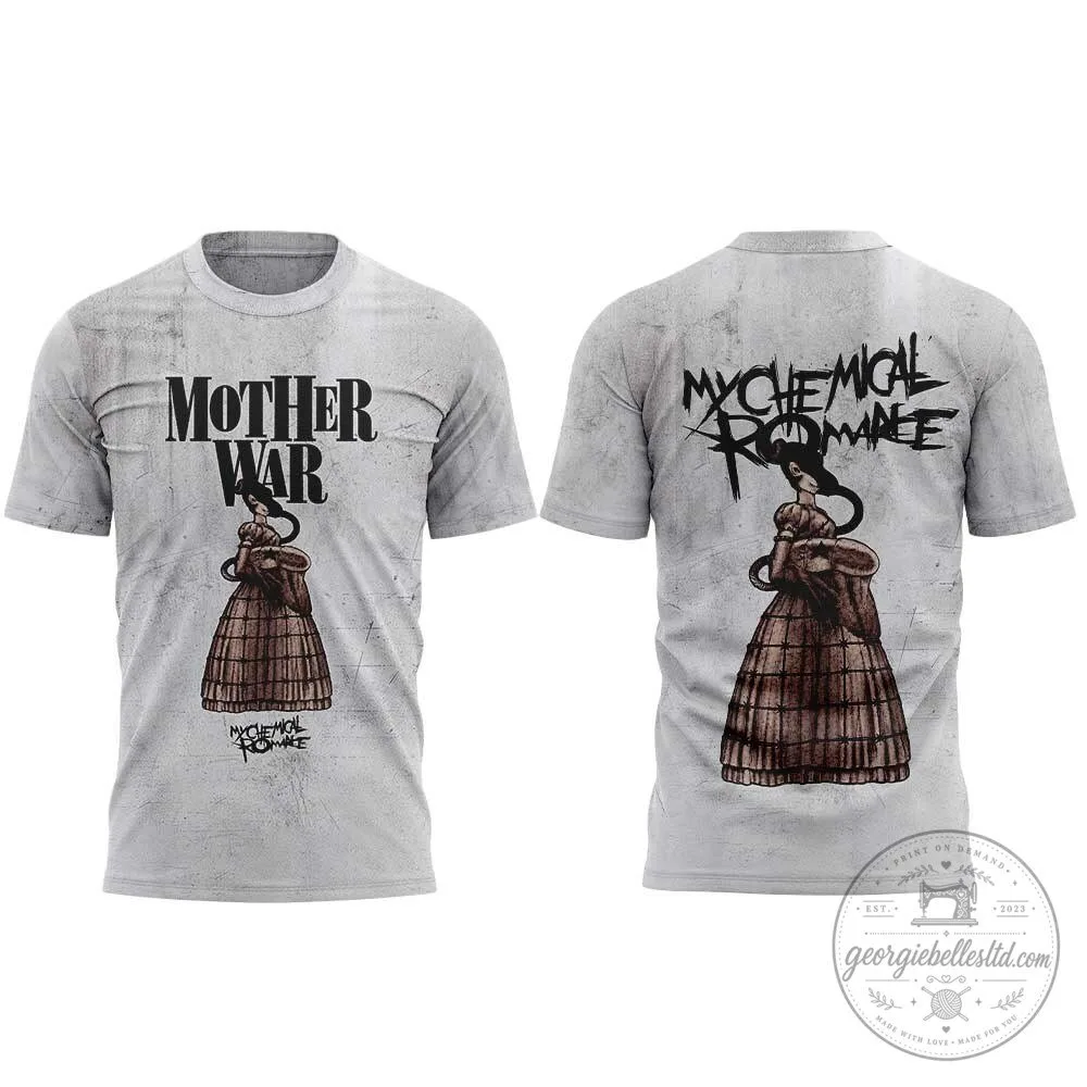 My Chemical Romance The Black Parade Mother War 20th Anniversary T-Shirt 3 My Chemical Romance The Black Parade Mother War 20th Anniversary T-Shirt