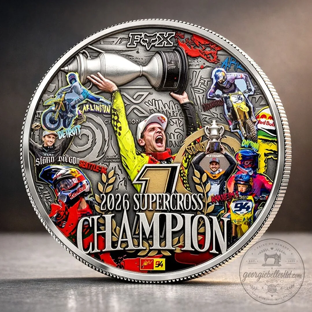 Ken Roczen 2026 Supercross Champion Commemorative Coin 5 Ken Roczen 2026 Supercross Champion Commemorative Coin