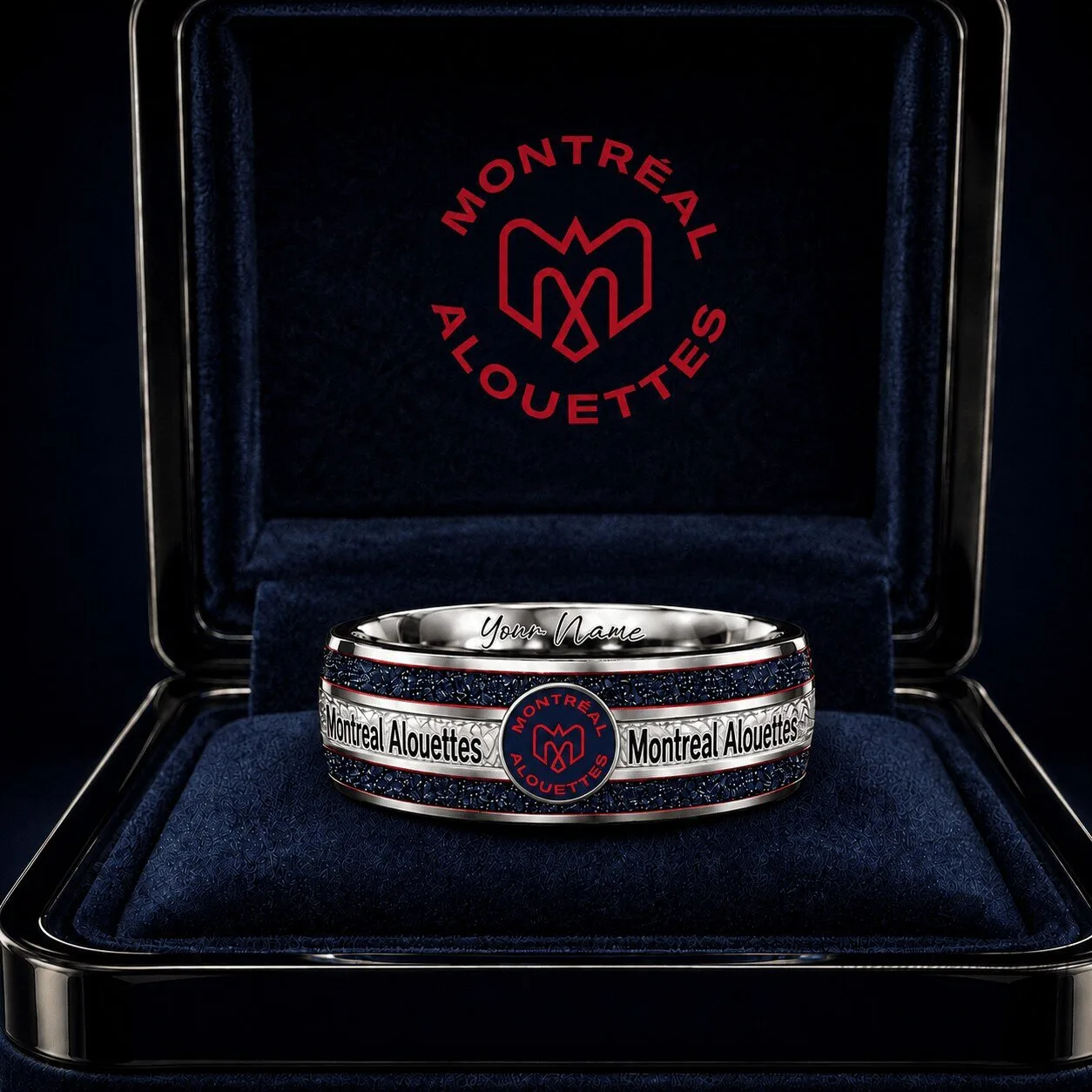 Montreal Alouettes Football Club Personalized Ring