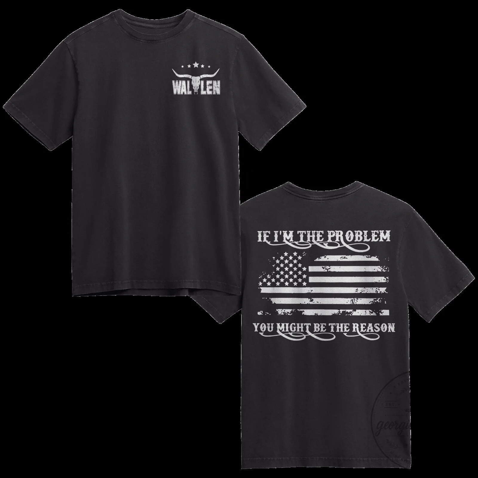 Morgan Wallen If I'm The Problem You Might Be The Reason T-Shirt 5 Morgan Wallen If I