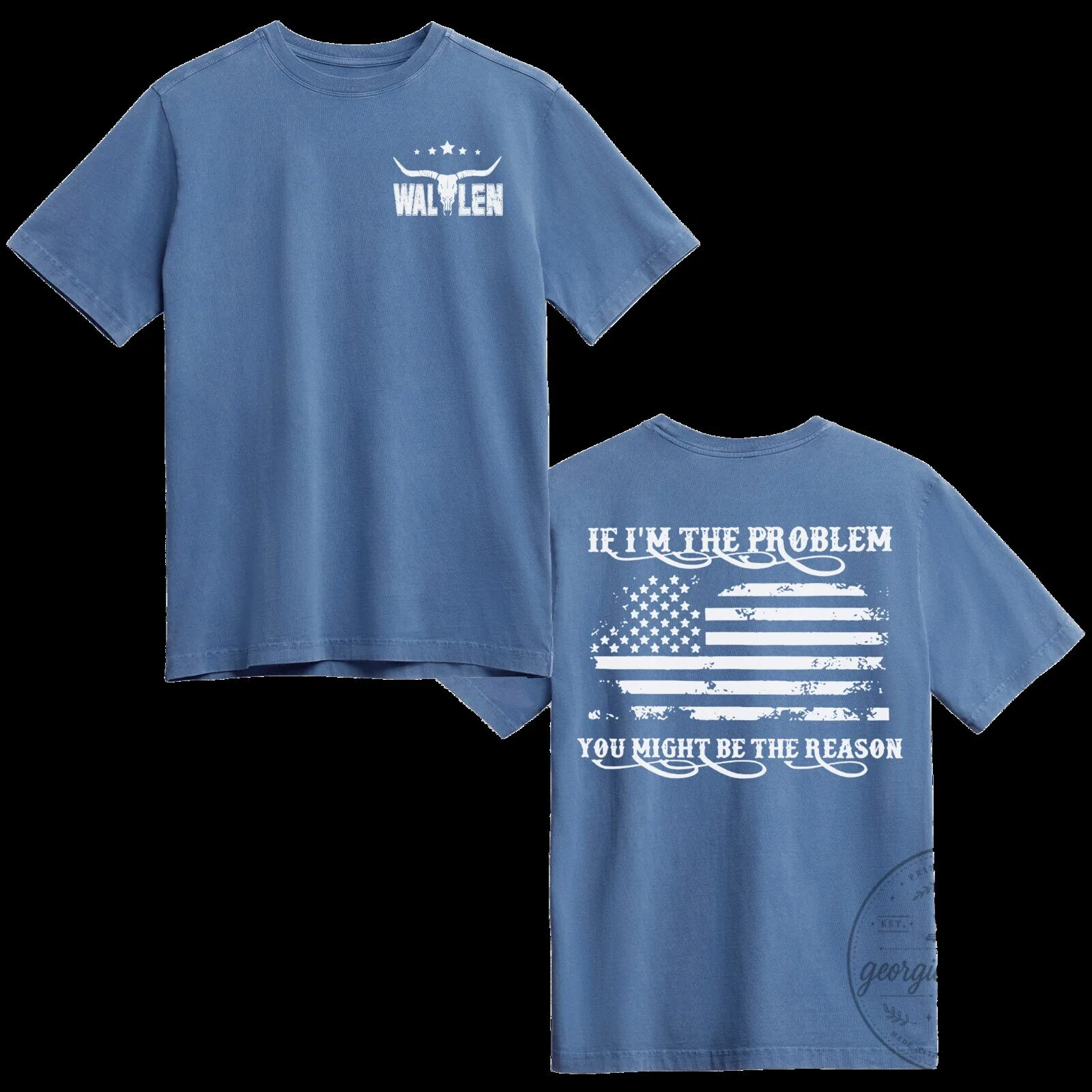 Morgan Wallen If I'm The Problem You Might Be The Reason T-Shirt 7 Morgan Wallen If I