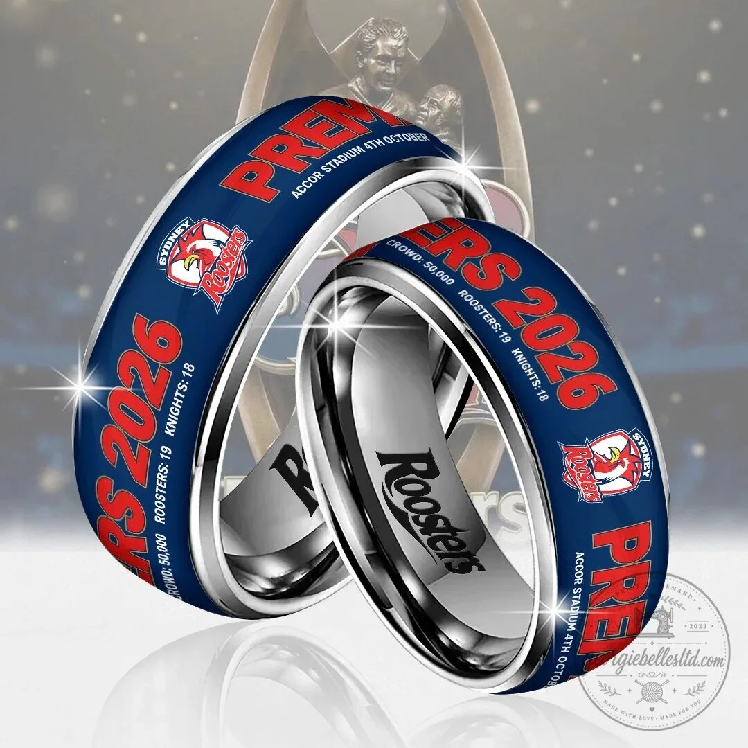 Sydney Roosters 2026 National Rugby League Premiers Commemorative Ring