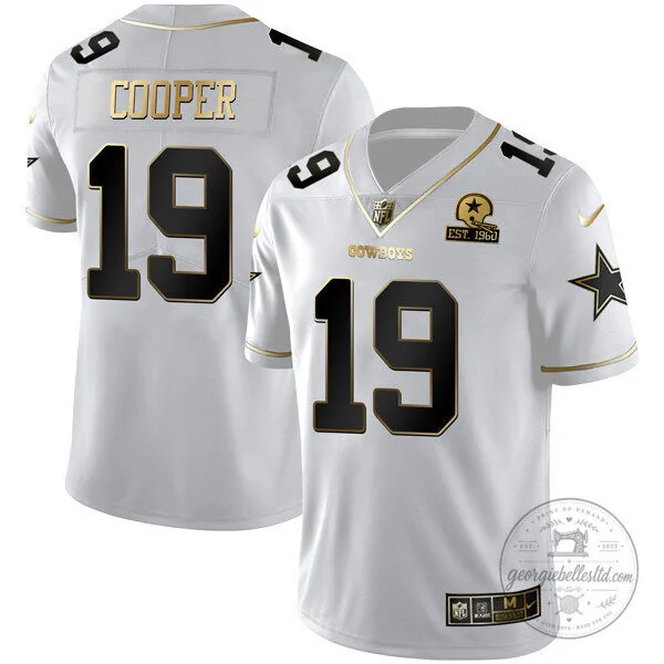 Limited Edition White Gold Vapor Jersey for Micah Parsons of the Dallas Cowboys 24 Limited Edition White Gold Vapor Jersey for Micah Parsons of the Dallas Cowboys