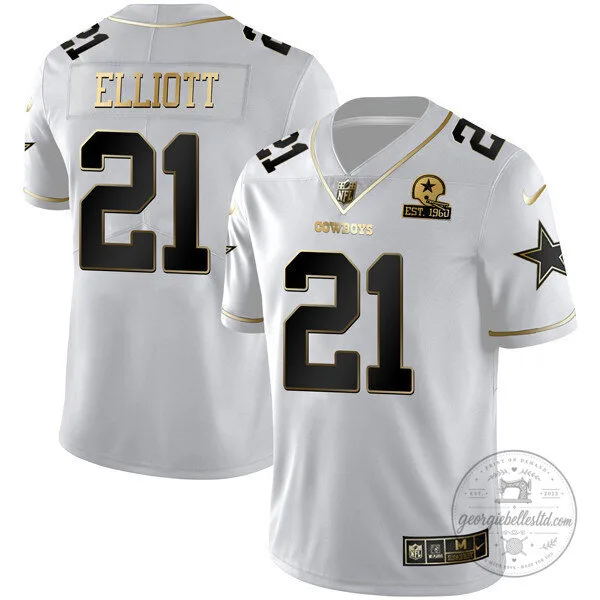 Limited Edition White Gold Vapor Jersey for Micah Parsons of the Dallas Cowboys 26 Limited Edition White Gold Vapor Jersey for Micah Parsons of the Dallas Cowboys