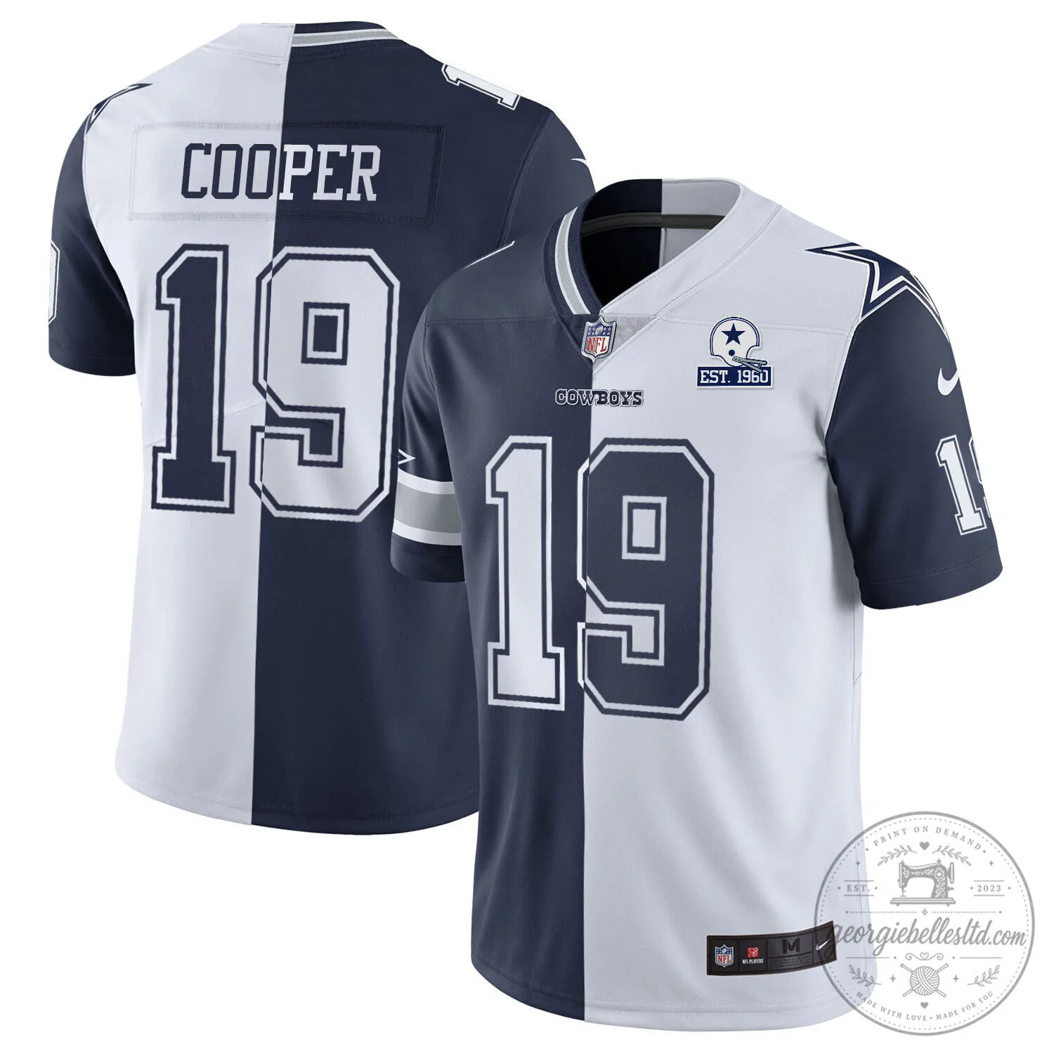 Limited Edition White Gold Vapor Jersey for Micah Parsons of the Dallas Cowboys 38 Limited Edition White Gold Vapor Jersey for Micah Parsons of the Dallas Cowboys
