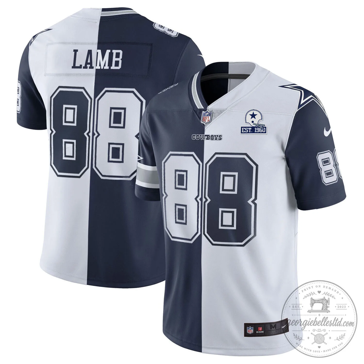 Limited Edition White Gold Vapor Jersey for Micah Parsons of the Dallas Cowboys 39 Limited Edition White Gold Vapor Jersey for Micah Parsons of the Dallas Cowboys