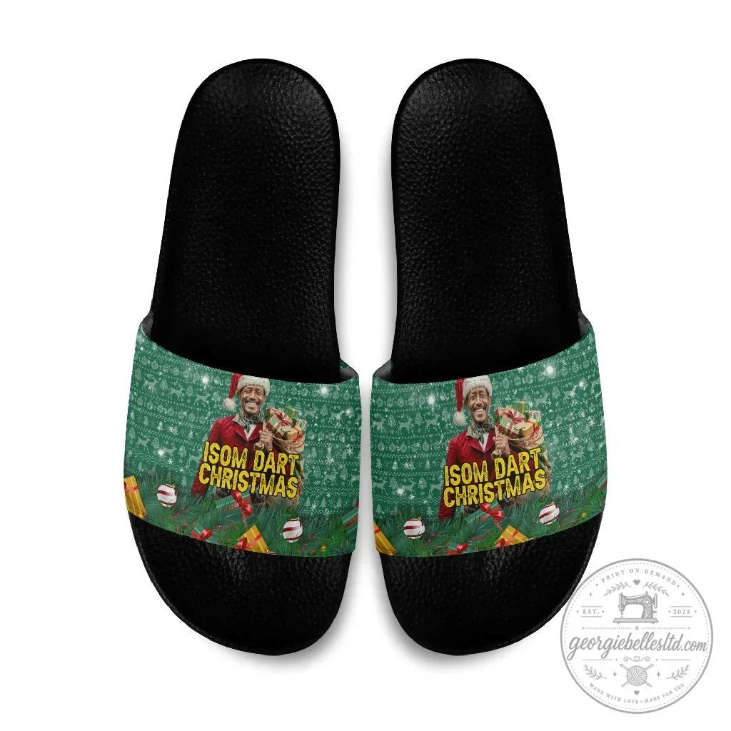 Isom Dart Christmas Holiday Slide Sandals for Men and Women