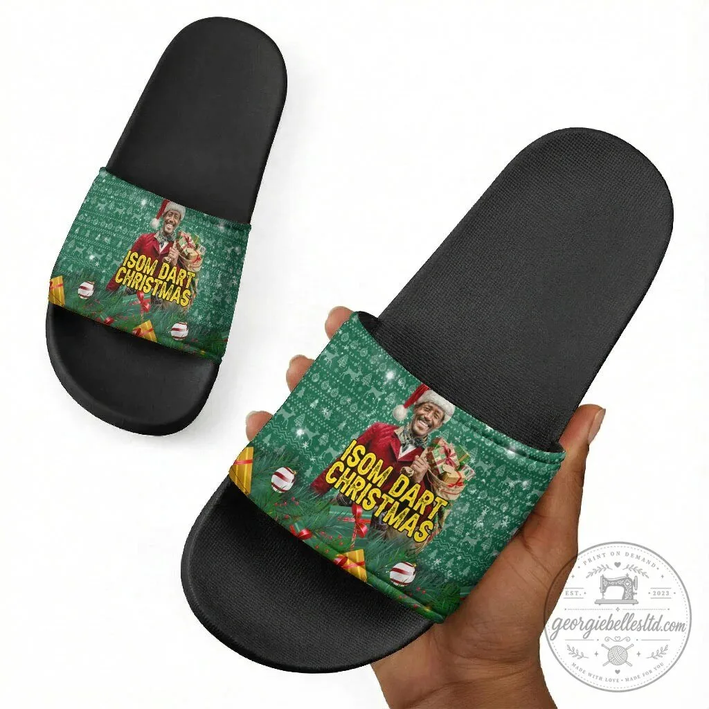 Isom Dart Christmas Holiday Slide Sandals for Men and Women 7 Isom Dart Christmas Holiday Slide Sandals for Men and Women