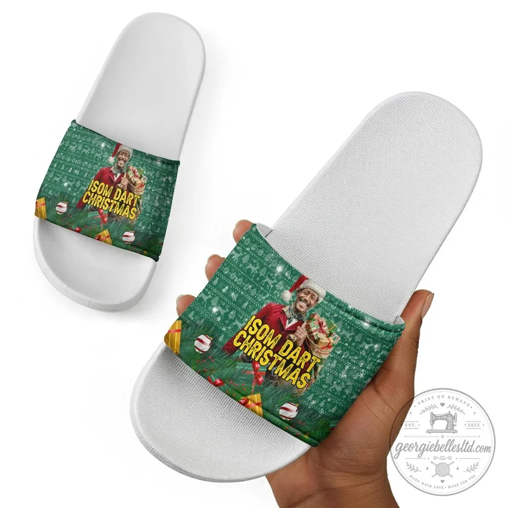 Isom Dart Christmas Holiday Slide Sandals for Men and Women 9 Isom Dart Christmas Holiday Slide Sandals for Men and Women