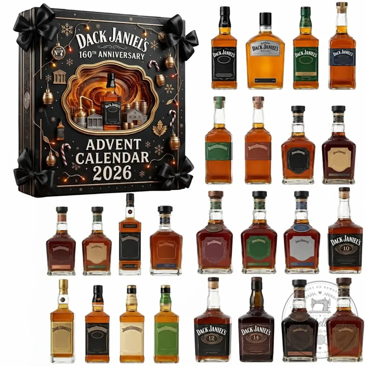 Jack Daniel's 160th Anniversary Whiskey Advent Calendar 2026