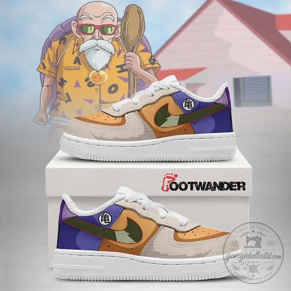 Master Roshi Dragon Ball Z Anime Custom Sneakers