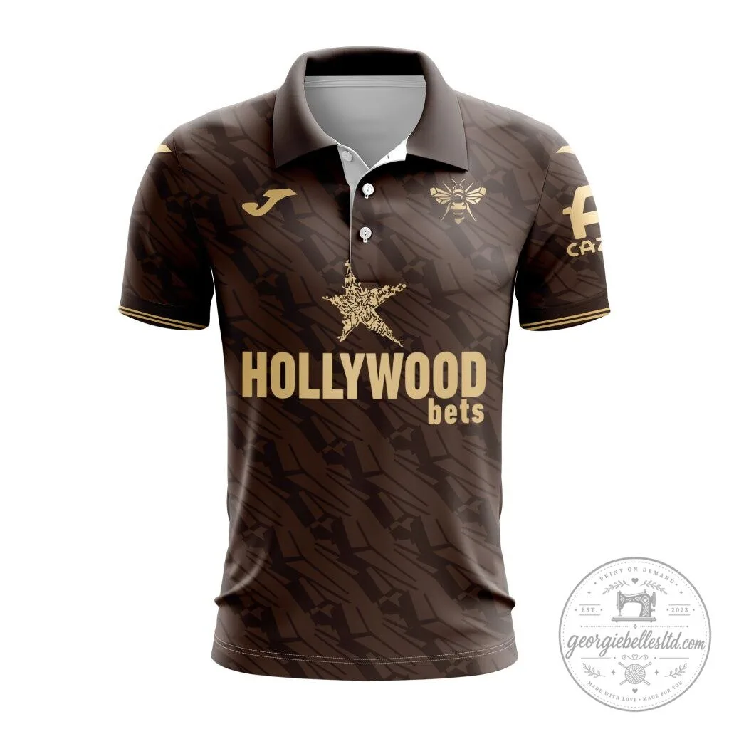 Brentford Football Club 2025-2026 Away Kit Inspired Personalized Polo Shirt 2 Brentford Football Club 2025-2026 Away Kit Inspired Personalized Polo Shirt