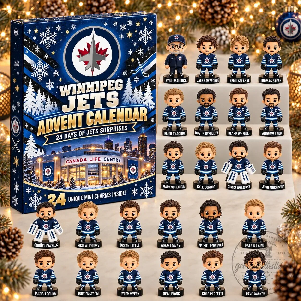 Winnipeg Jets National Hockey League 24 Days of Surprises Advent Calendar