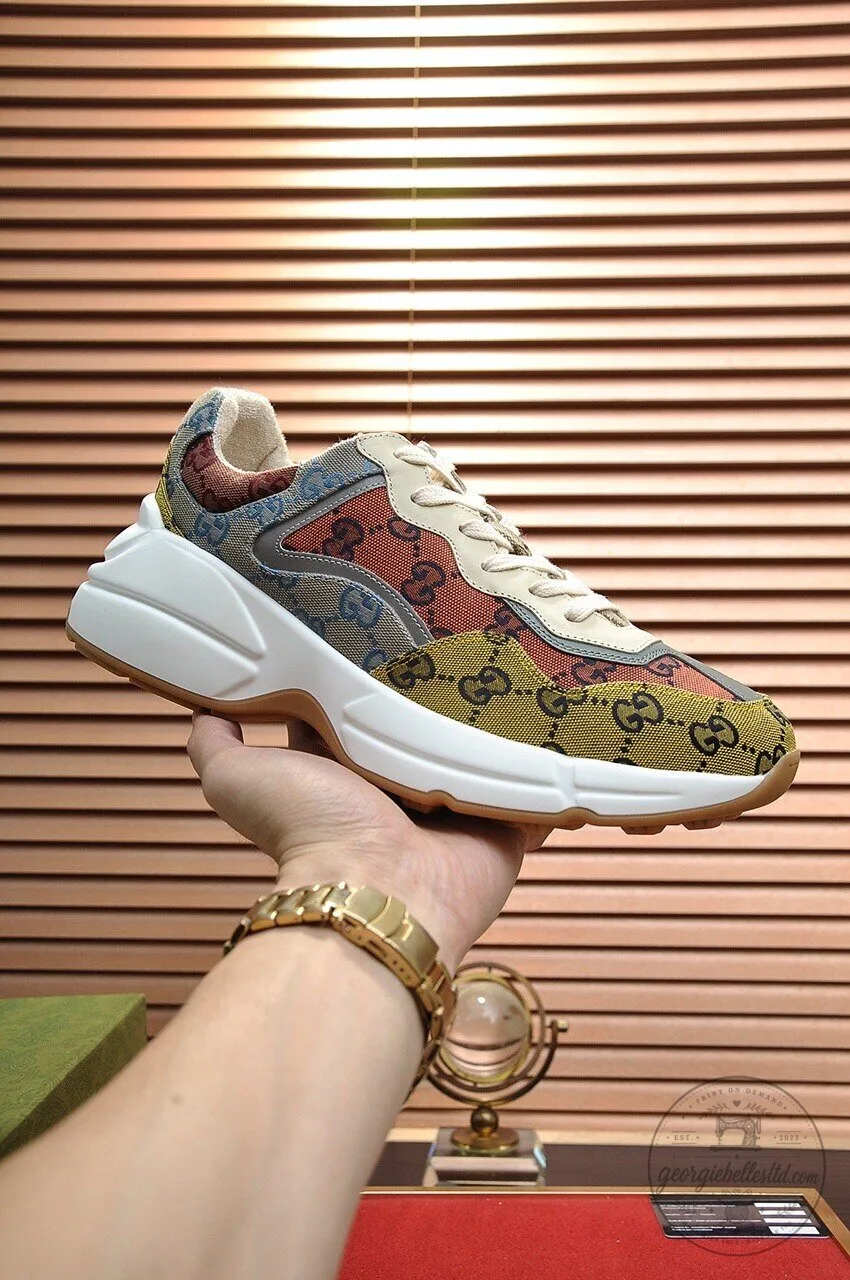 Gucci Monogram Pattern Designer Sneakers for Women 4 Gucci Monogram Pattern Designer Sneakers for Women