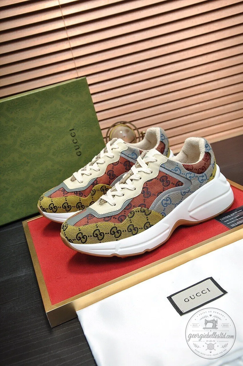 Gucci Monogram Pattern Designer Sneakers for Women 6 Gucci Monogram Pattern Designer Sneakers for Women